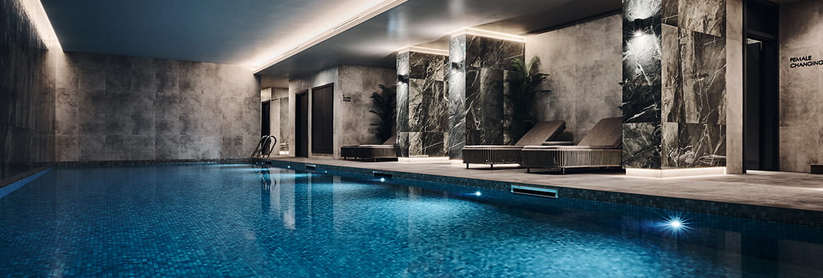 The Park Club swimming pool