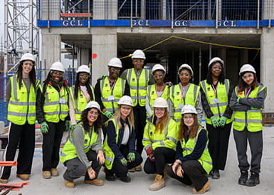 Regeneration site opening group photo