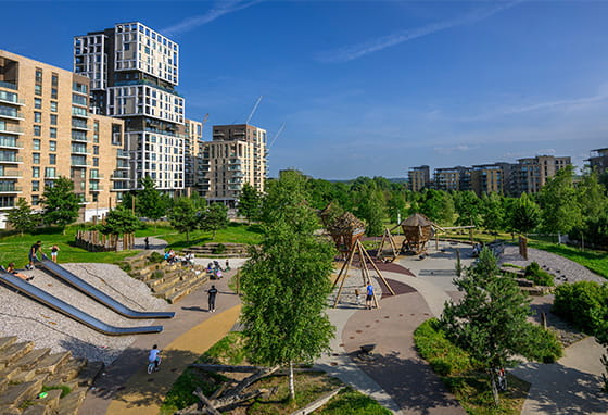 An exterior image of Kidbrooke Village park