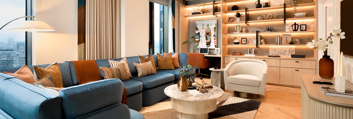 Prince of Wales Drive, Interior, Living Room