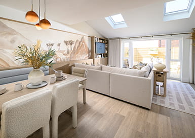 Earthy Colours, Trending Textures and Light Filled Rooms. Discover our Beautiful Hareshill Showhome