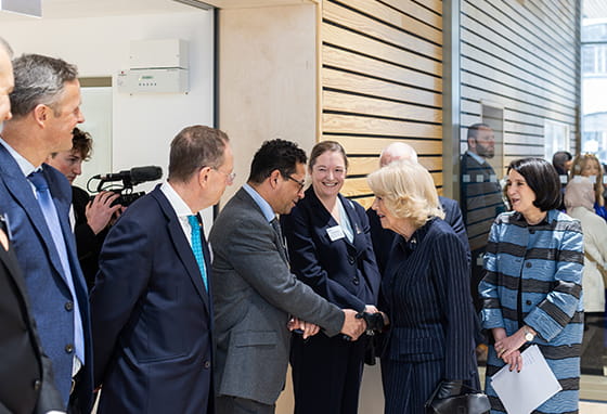 Welcoming Her Majesty The Queen to Mulberry Academy 