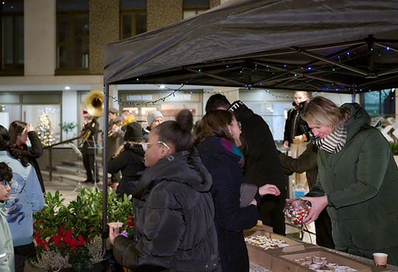 Festive Celebration at London Dock