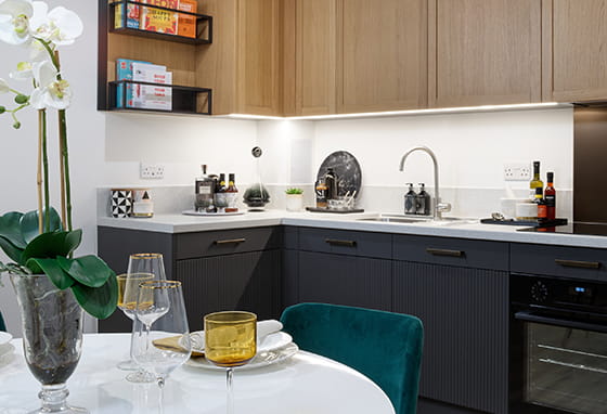 An interior Kitchen/Dining image at London Dock