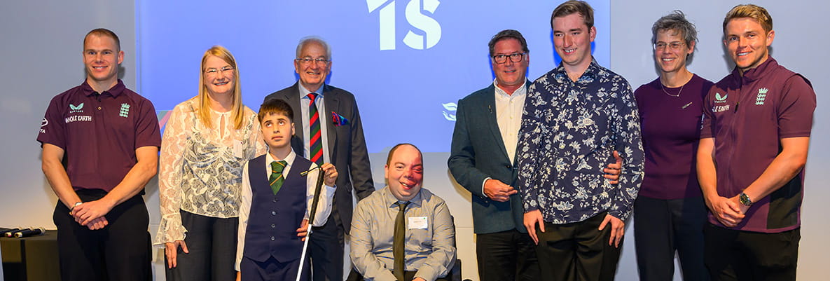 Young people with a disability recognised at Lord's Taverners Super 1s Awards