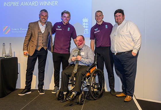 Winners receiving their Super 1s awards