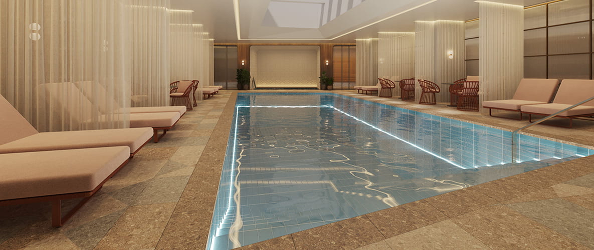 Image of the swimming pool at King's Road Park