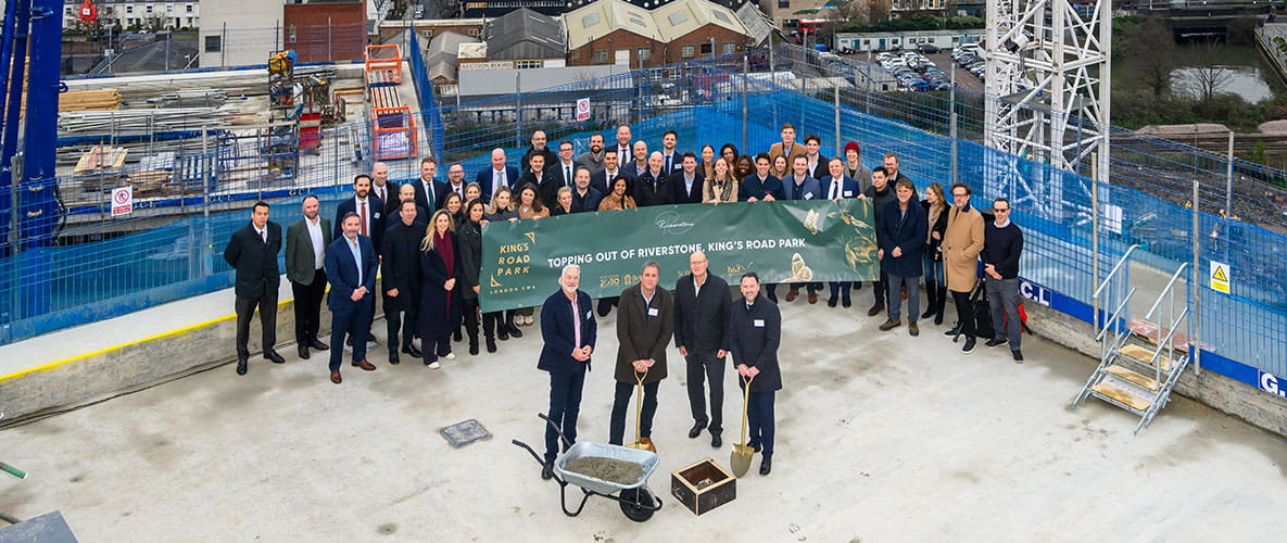 Image of Riverstone and St William atop King's Road Park