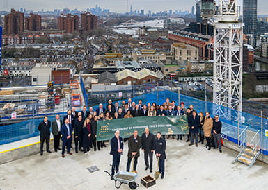 Riverstone and St William Celebrate ‘Topping Out’ at King’s Road Park