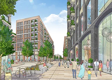 Slough regeneration animated artwork