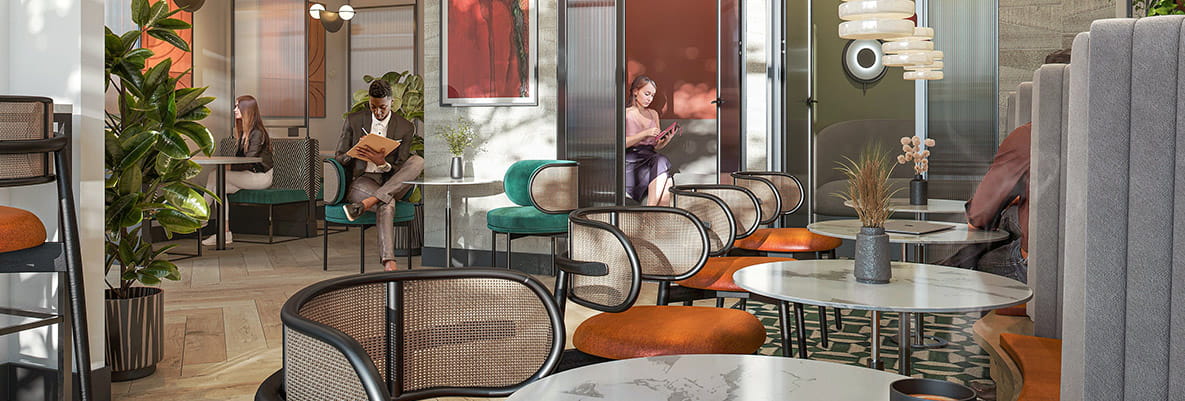 Meeting spaces at The Silk Club