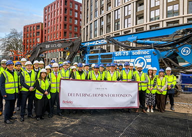 Berkeley Group Breaks Ground on Trillium Regeneration Scheme in Westminster