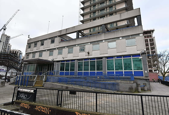 An early image of the Trillium building