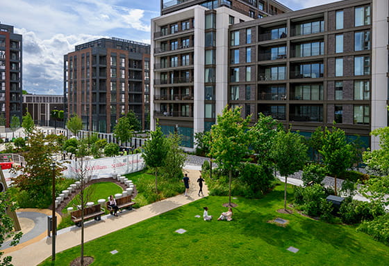 An exterior image of King's Road Park