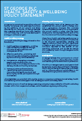 St George - Health and Safety Policy Statement Thumbnail