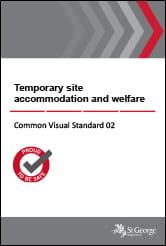 frontcover of common visual standard 12 safety construction document