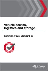 frontcover of common visual standard 12 safety construction document