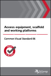 frontcover of common visual standard 12 safety construction document