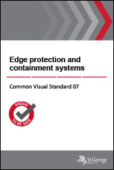 frontcover of common visual standard 12 safety construction document