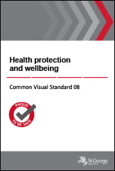 frontcover of common visual standard 12 safety construction document