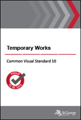 frontcover of common visual standard 12 safety construction document