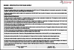 A thumbnail image of the St George Piling Safely