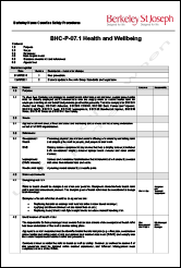 BHC-P-07.1-9 Health and Wellbeing