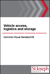 frontcover of common visual standard 12 safety construction document.