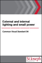 frontcover of common visual standard 12 safety construction document.