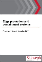 frontcover of common visual standard 12 safety construction document.