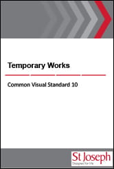 frontcover of common visual standard 12 safety construction document.