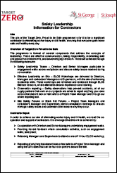 St Joseph Safety Leadership Information for Contractors Thumbnail