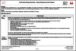 SWSJ - Contractor Requirements Superstructures and Frames